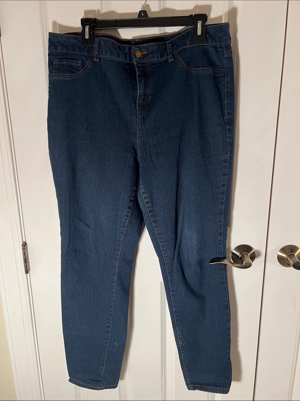 Bobbie Brooks Dark Blue Stretch Jeggings